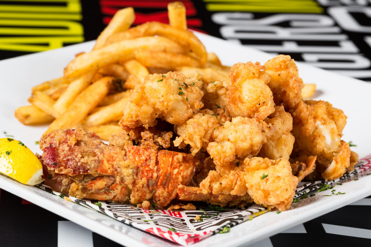 Fried Lobster bites & Fries