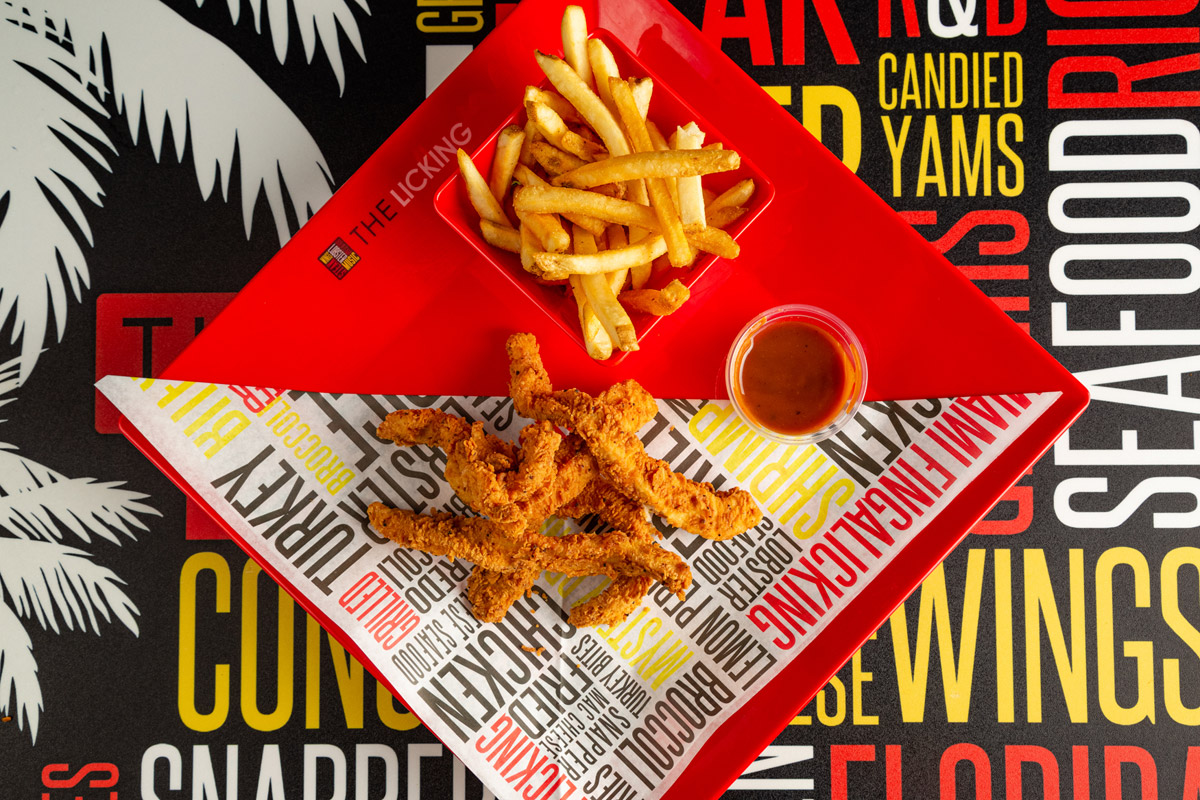 Chicken tenders & fries